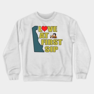 Love at First Sip Crewneck Sweatshirt